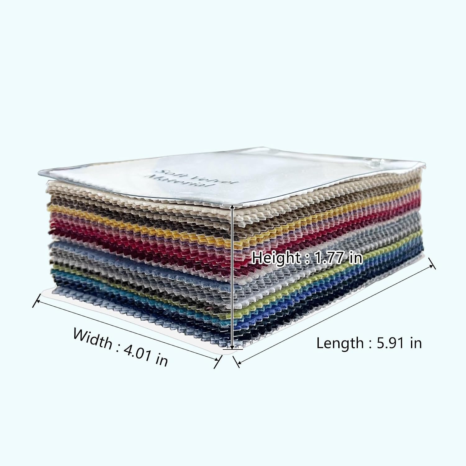 Macochico Velvet Curtains Fabric Swatch Sample, Fabric Color Books, 40 Colors