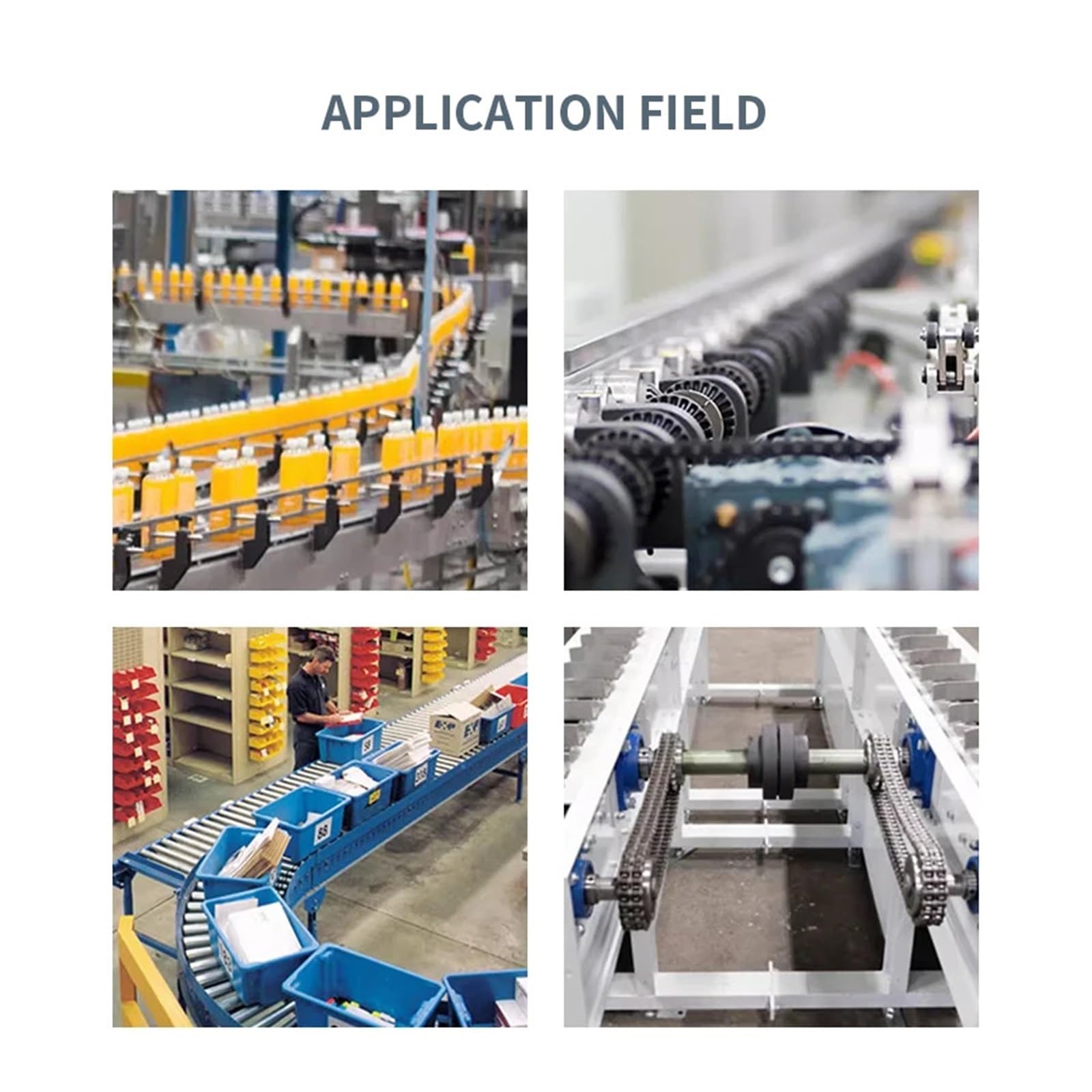 Gerade Doppelteilungs-Rollenkette Mit Großer Teilung - Edelstahl 304, 4/5/6 Punkte, 1 Zoll, Größen 2040/2050/2062/2082, Langlebige Industrielle Antriebskette(2042 chain-1.524m)