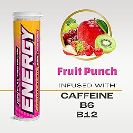 Xero Picks Energy Infused Flavored Toothpicks with Caffeine, B12, and B6 (Fruit Punch, 3 Pack)