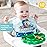 Bumkins - SuperBibs + Sleeved Bib - For Boys & Girls, Babies & Toddlers 6-24 Months - Lightweight, Durable, Waterproof - Catch-All Pocket - Wipeable & Machine Washable - Always Hangry Dinosaur -3 Pack
