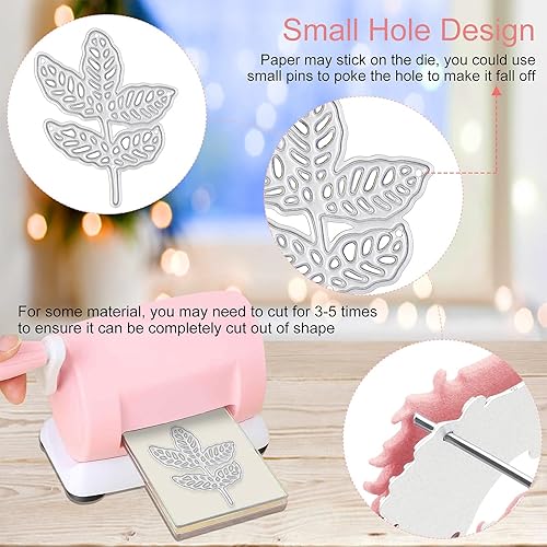 Miniatura 3 de OOTSR 16 troqueles de corte de hoja de metal, troqueles de manualidades, plantilla de troquelado en relieve para álbumes de recortes, álbum de