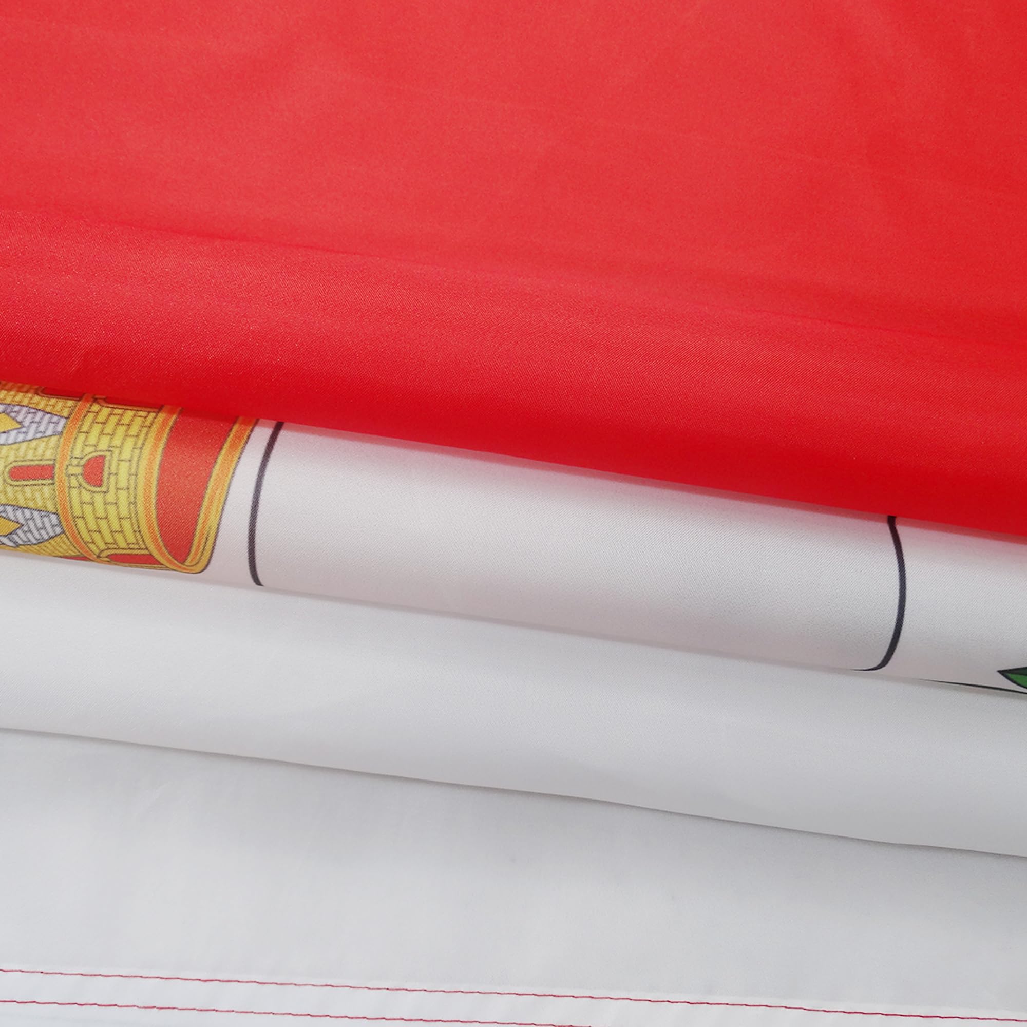 Drapeau Bari en Polyester 100D avec Fourreau, 150cm x 90cm