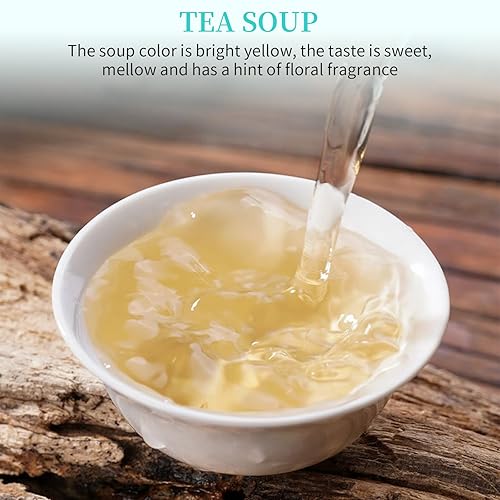 Miniatura 5 de XIXICHA Té blanco Peonía Blanca Té 2013 Antiguo Té Blanco Té Chino Fuding Perlas de Dragón Té 7oz bai mu dan plantación de té-Rico en antioxidantes