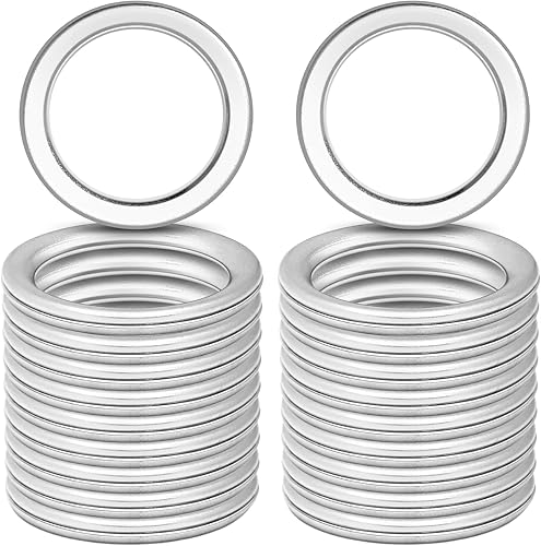 20 piezas M16 junta de tapón de drenaje de aceite arandela de aplastamiento compatible con Subaru Outback Legacy Impreza Forester BRZ XV Crosstrek,