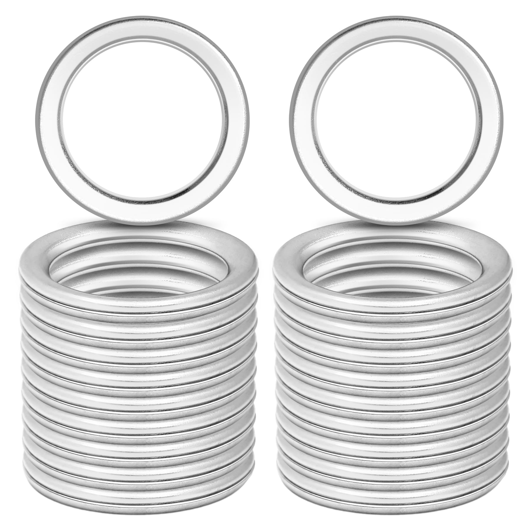 20 PCS M16 Oil Drain Plug Gasket Crush Washer Compatible with Subaru Outback Legacy Impreza Forester BRZ XV Crosstrek, Replaces 803916010