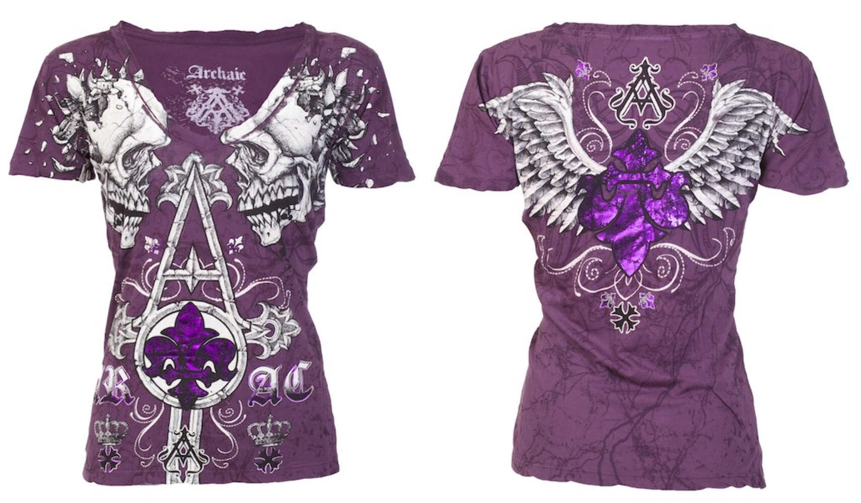 Xtreme CoutureArchaic by Affliction Women's T-Shirt Tall Tale