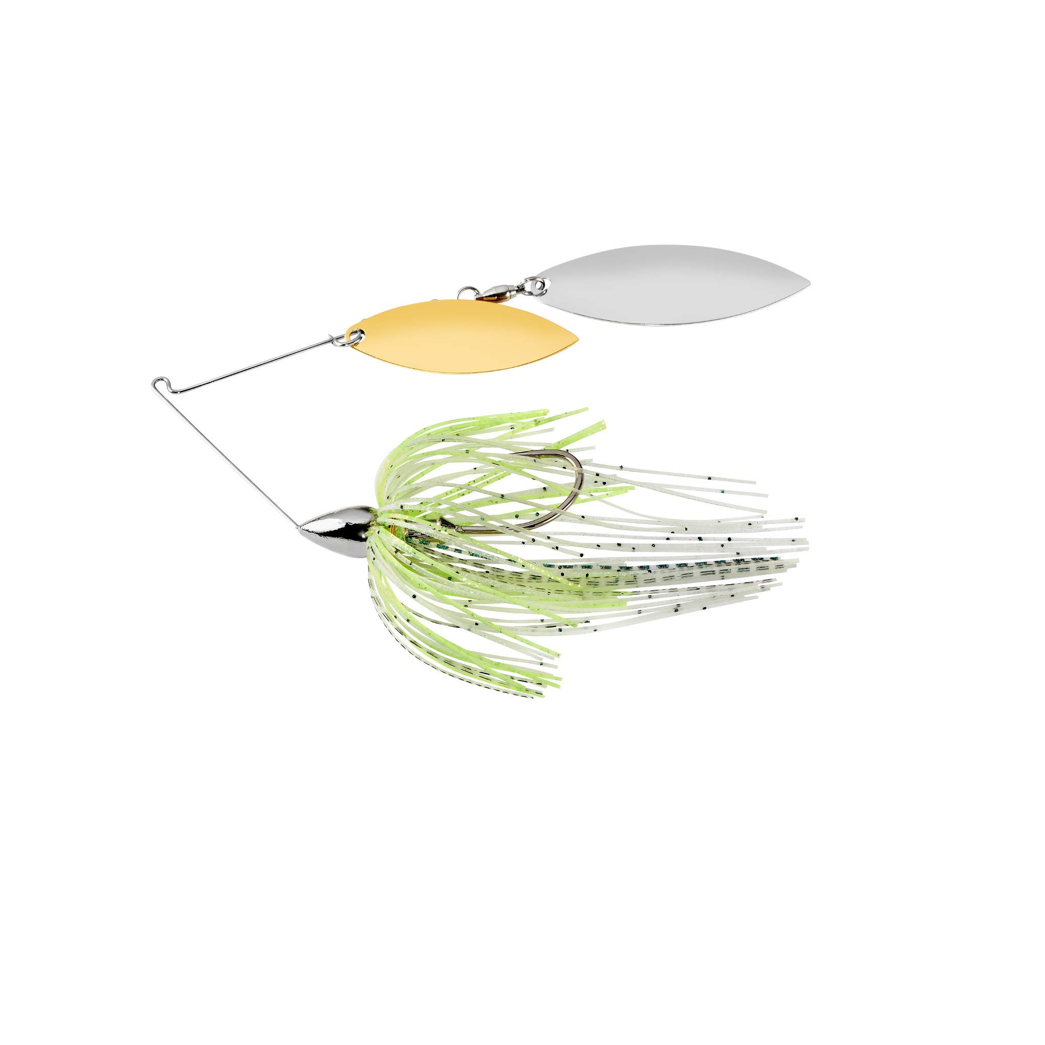 War Eagle Nickel Frame Double Willow Spinnerbait Spot Remover Skirt 3/8 oz.