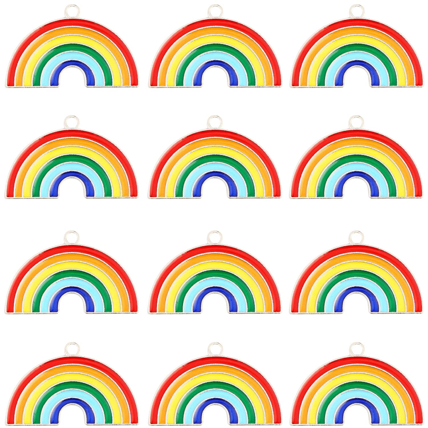 Aflyu Rainbow Charms Pendants Ornaments for LGBT (12)