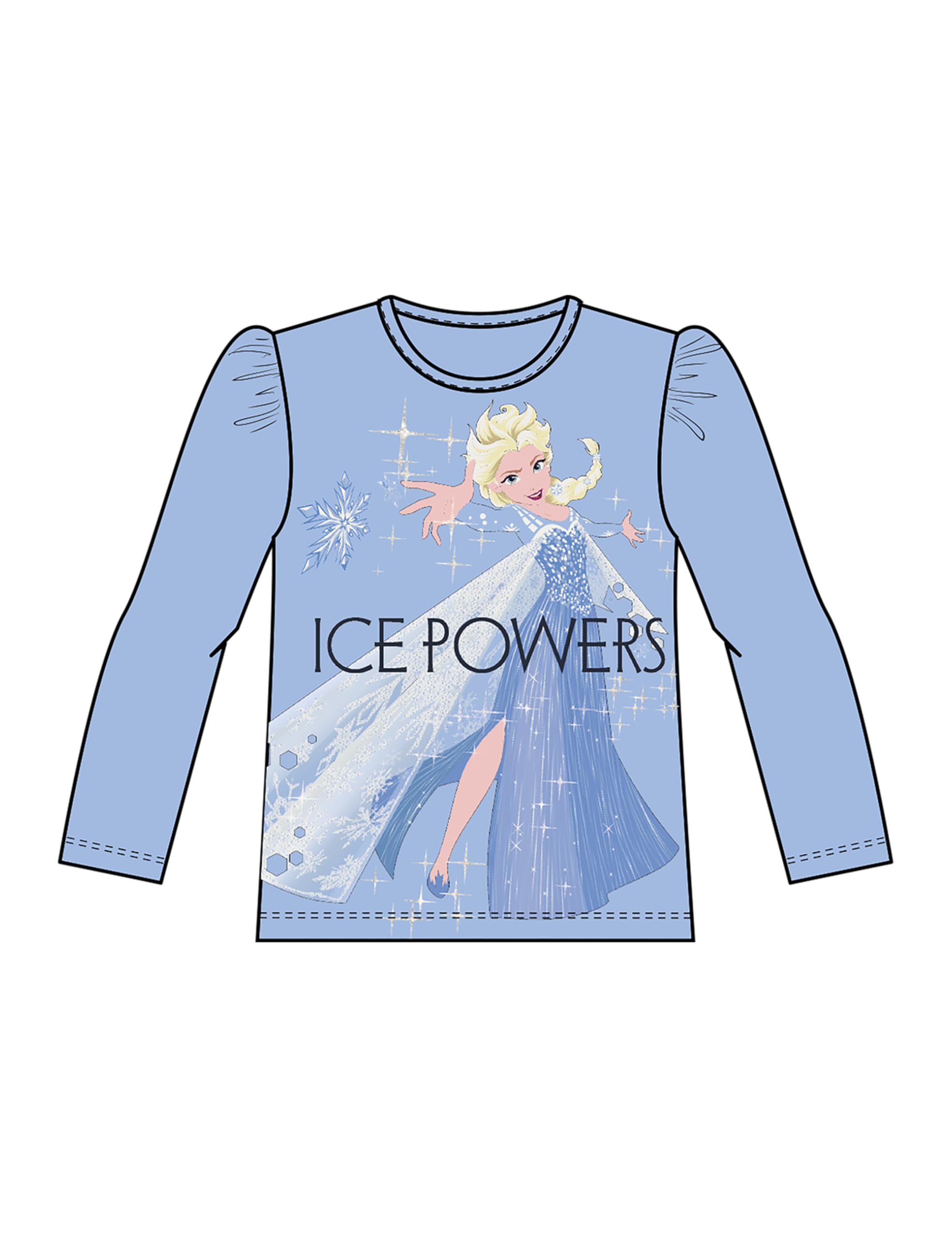 NAME IT Girl Oberteil mit Langen Ärmeln Frozen