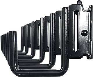 12PCS E Track J Hooks Heavy Duty E Track X Track Steel Hanger, Spring