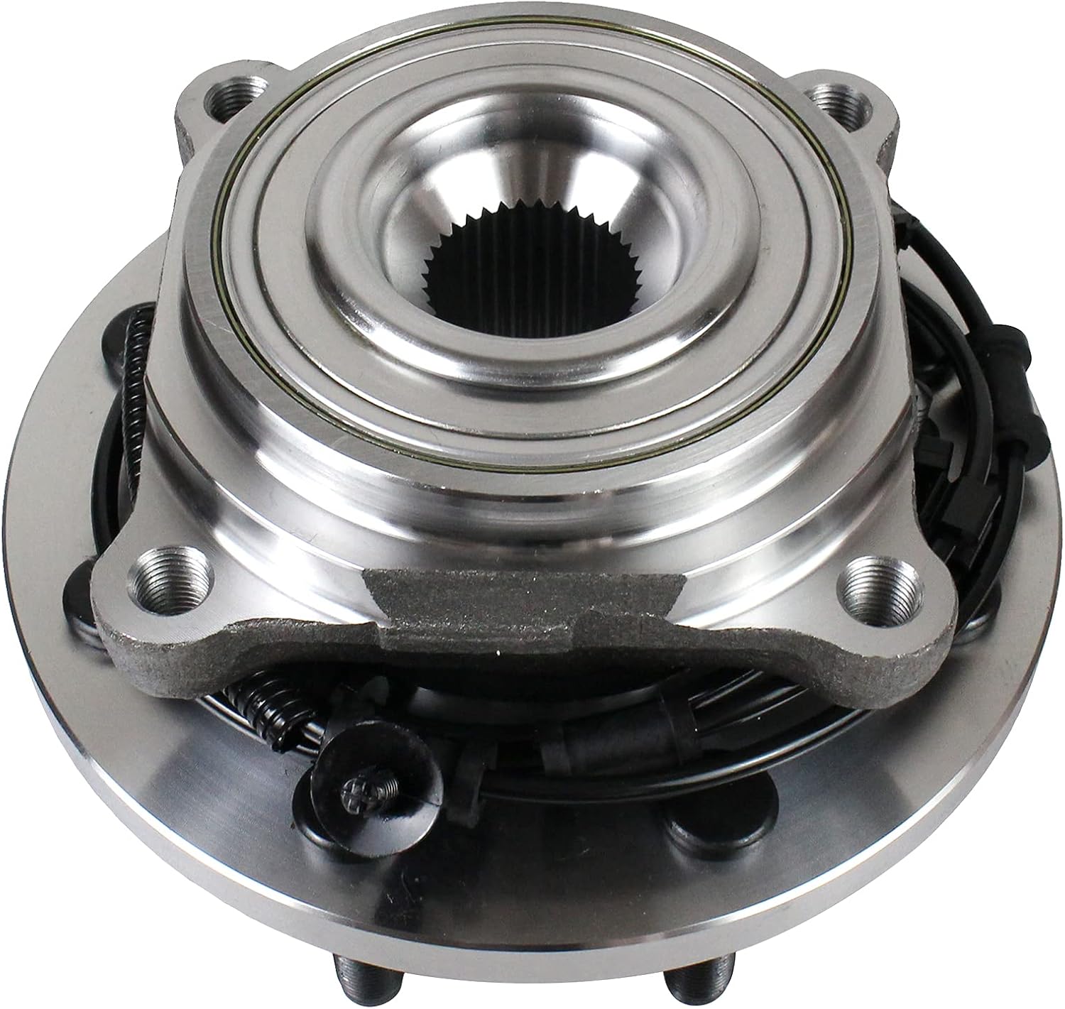 Autoround 515162 Front Wheel Hub and Bearing Assembly Fits for Ram 2500 3500 2013 2014 2015 2016 2017 2018, Both Driver Passenger Side, 8 Lug W/ABS