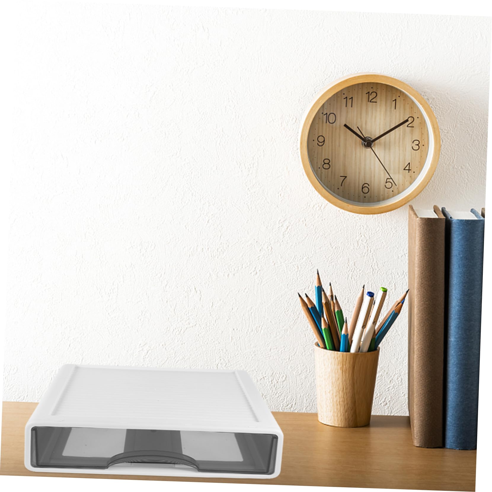 Caja de Almacenamiento de Plástico Cajones para Oficina y Tocador, Diseño Pequeño Tipo Cajón, Capacidad Grande y Estructura Resistente para Organizar Maquillaje y Objetos