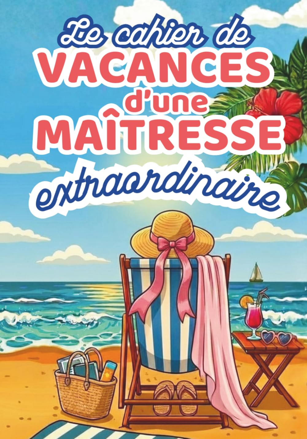 Le Cahier de Vacances d’une Maîtresse Extraordinaire: Cadeau Maîtresse d'École Original et Personnalisé pour la Fin d'Année Scolaire | Idée Cadeau pour dire Merci Maîtresse