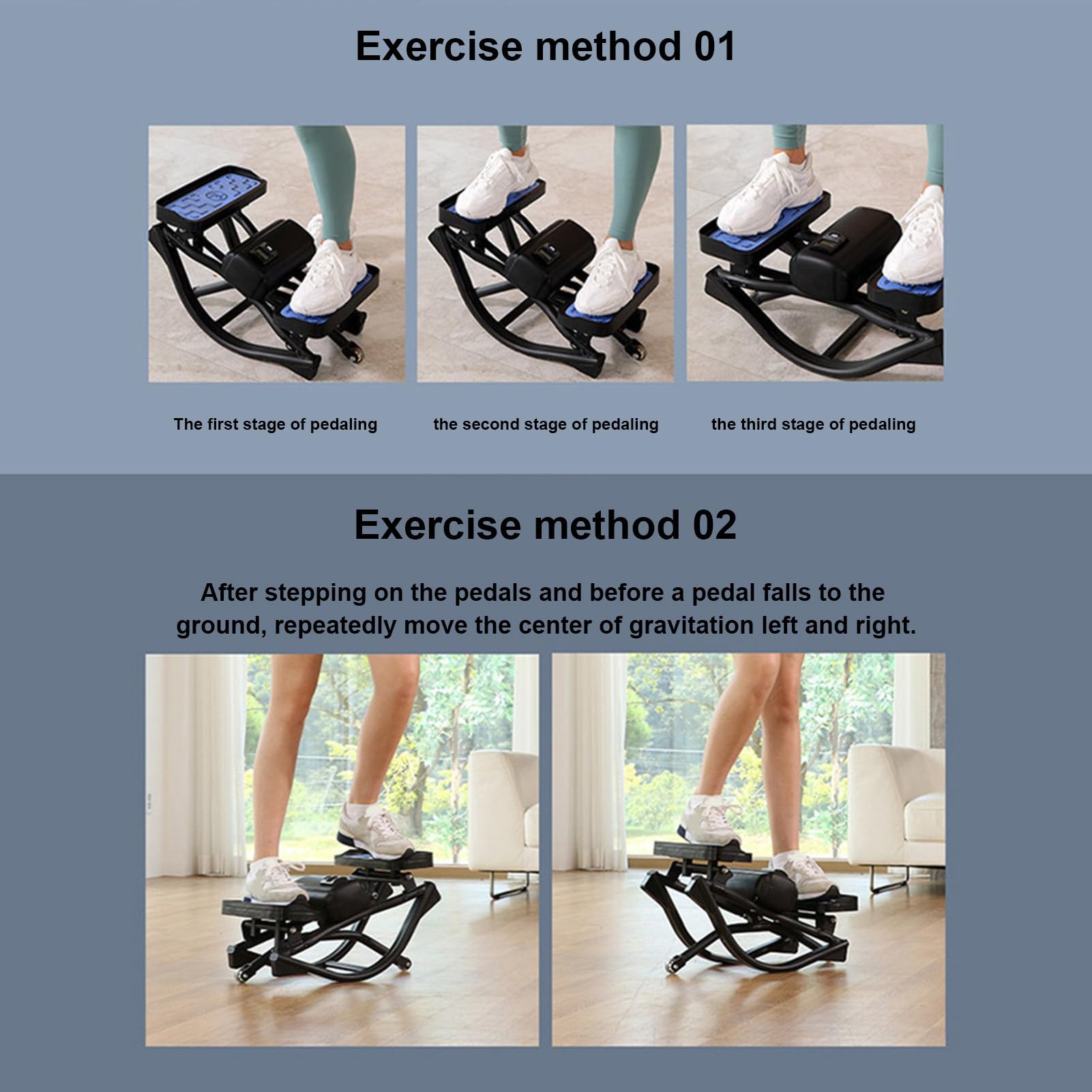 Rock Stepper Máquina de Ejercicio Equipo de Entrenamiento para Piernas