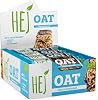 HEJ Oat Whole Grain Oat Bar - Organic Cereal Bar with Coconut Dark Chocolate & Nut Butter - Vegan Snack - Energy Bar - Gluten Free - Choco Coconut 12 x 45 g