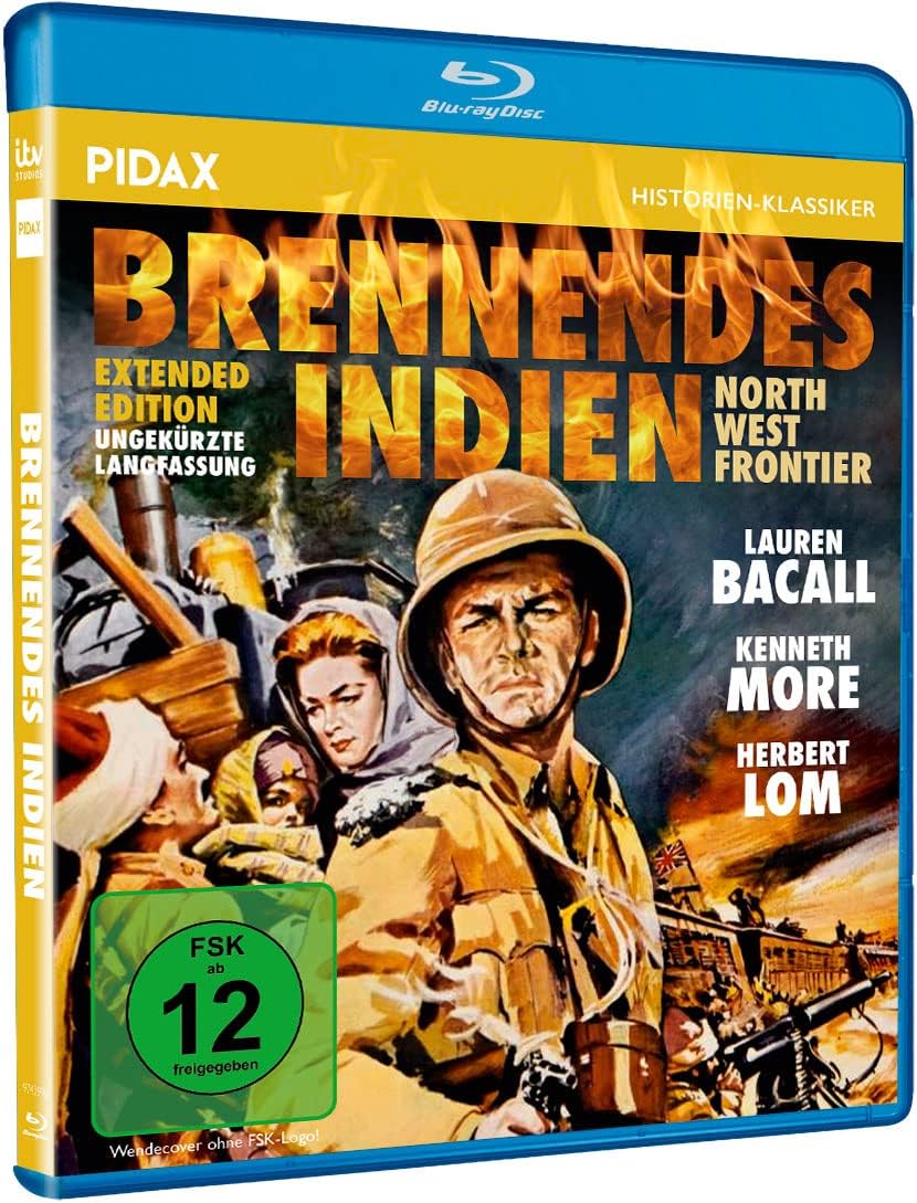 Brennendes Indien: Ungekürzte Langfassung / Spannender Historienklassiker der 1905 in Indien spielt / Action + Drama / OT: North West Frontier