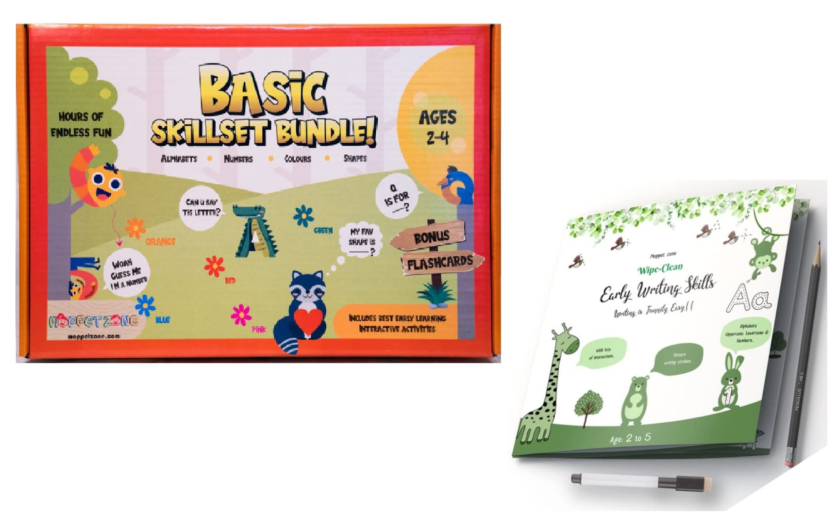 Buy Moppet Zone Basic Skill Set Bundle (Board Game Activities of
