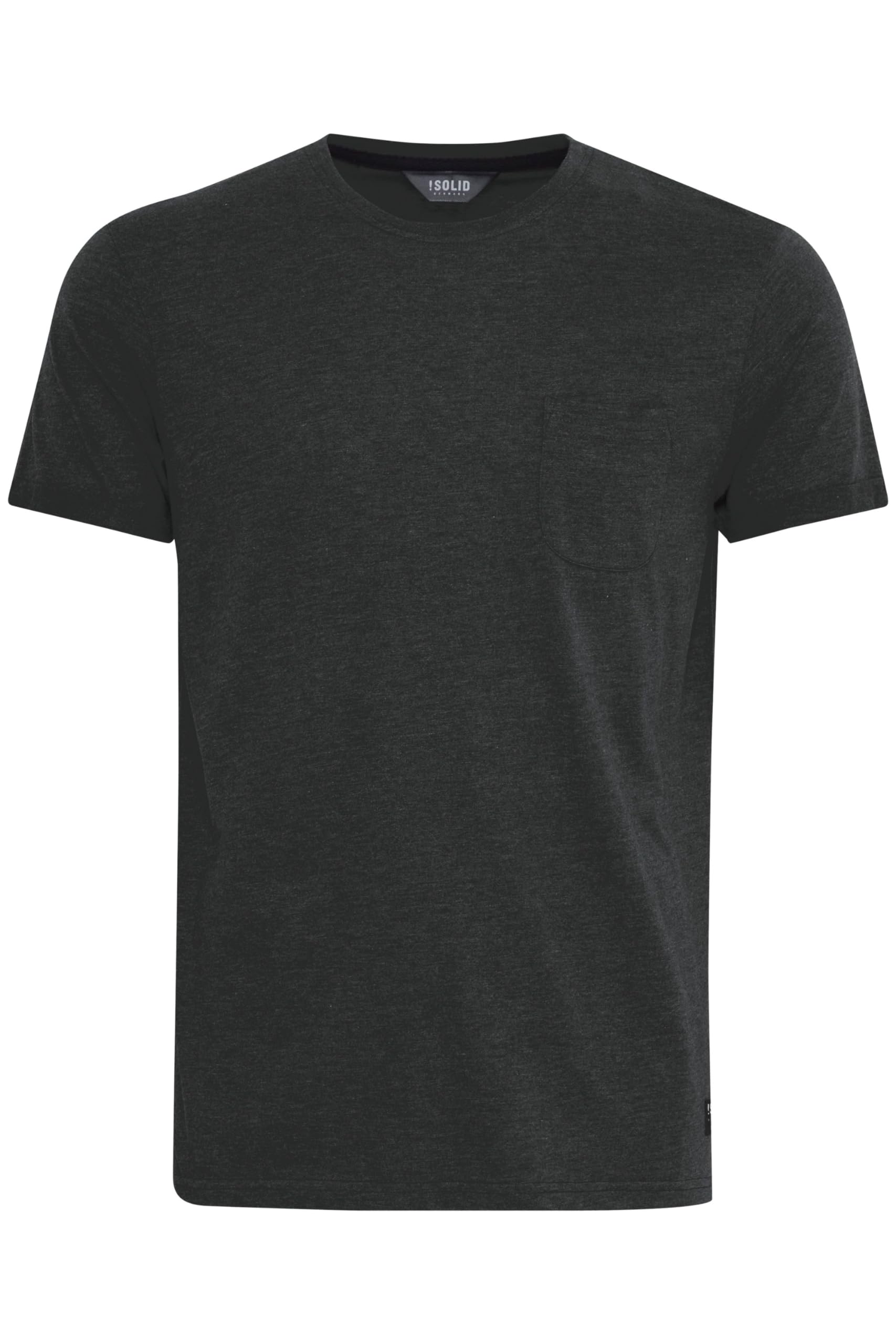 !Solid SDBob Herren T-Shirt Kurzarm Shirt mit Rundhals-Ausschnitt Brusttasche Baumwollmischung Regular fit