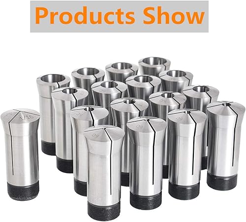 Miniatura 3 de findmall Juego de pinzas 5C, 17 piezas, 18-1-18 pulgadas por 16ths