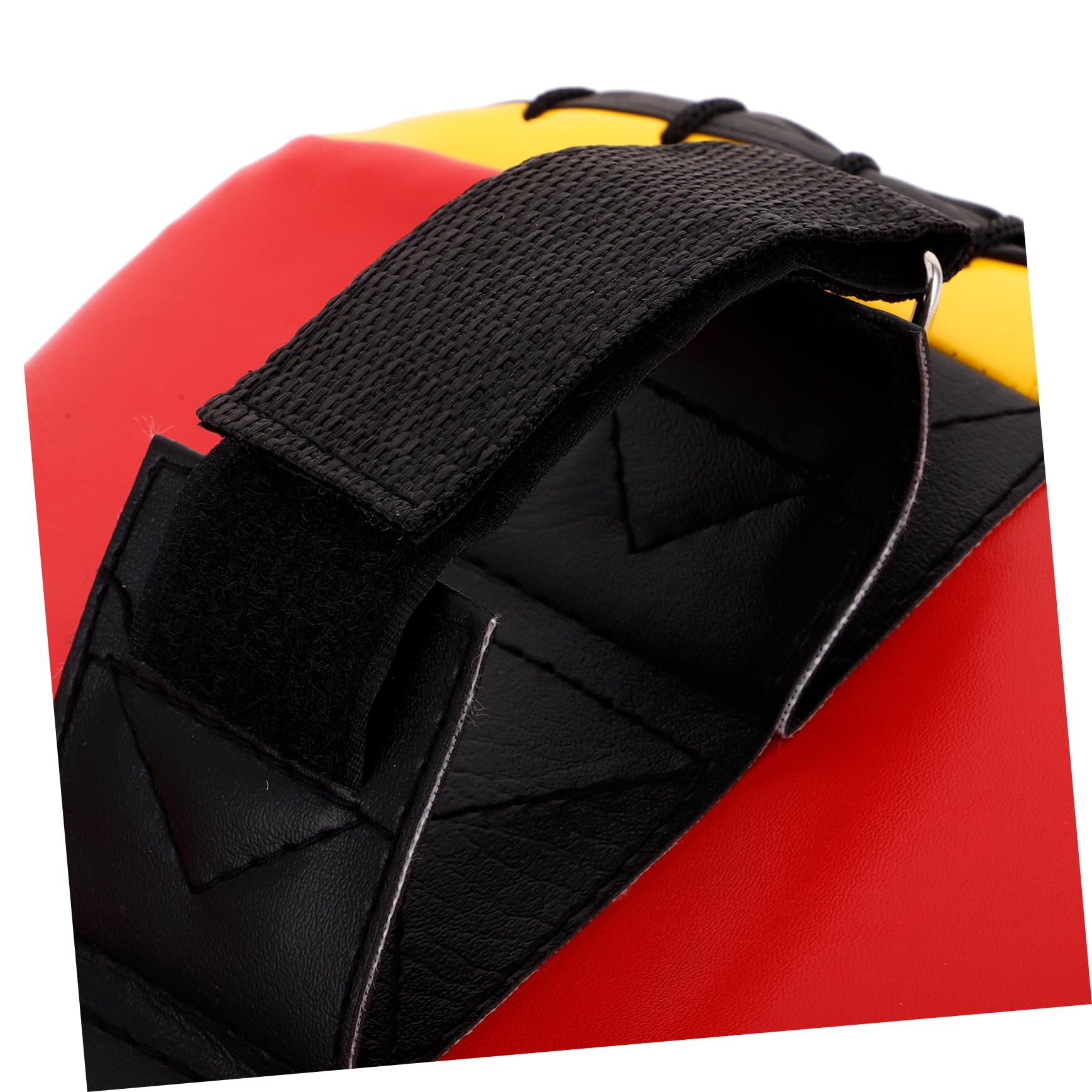 TOYANDONA Doppio bersaglio volante Paracolpi per taekwondo per giovani racchetta da taekwondo guantoni e assorbenti da boxe attrezzatura da sparring bersaglio di karate per pu rosso