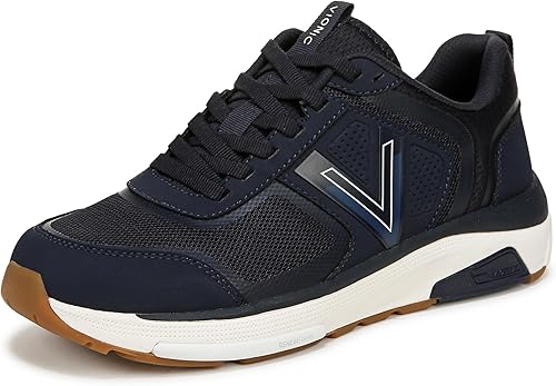 Vionic Womens Walk Strider 001 Oxfords Navy Blue Mesh Synthetic 13 Medium