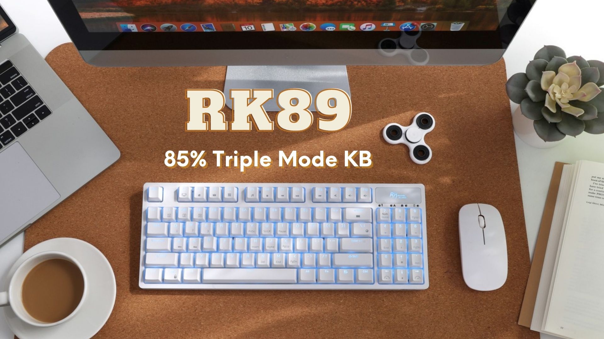 Amazon.com: RK ROYAL KLUDGE RK89 85% Triple Mode BT5.0/2.4G/USB-C