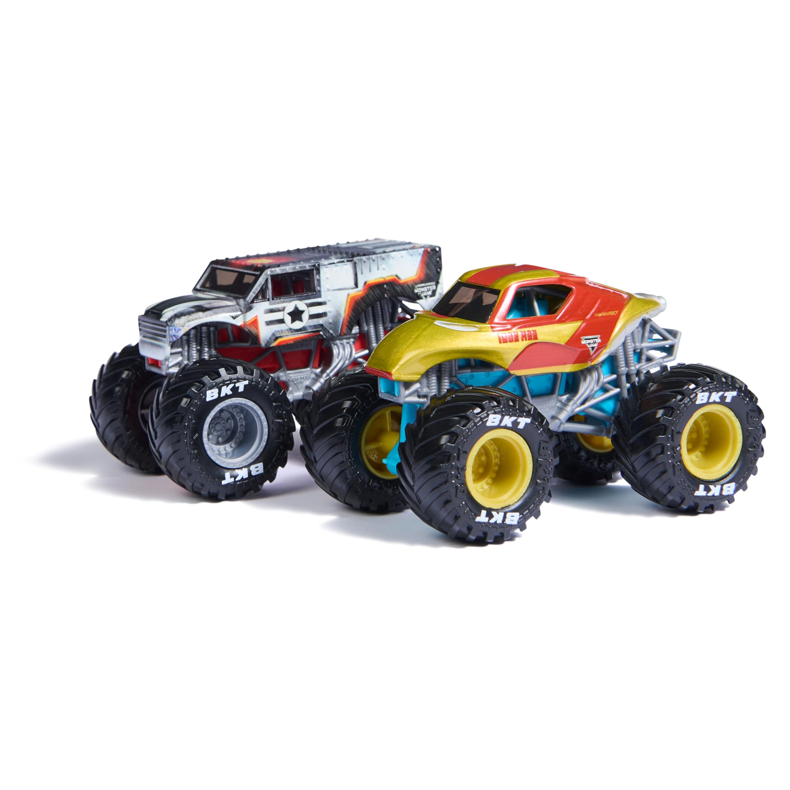 Monster Jam - Twin Pack Original Monster Trucks Marvel Superhero