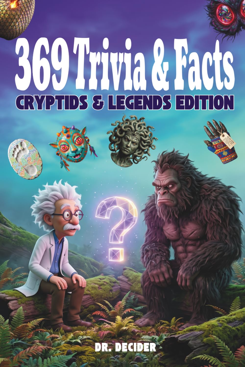 372 Trivia & Facts: Cryptids & Legends Edition: Loch Ness Monster & Bigfoot Evidence: A Weird History and Mythical Creatures MCQ Challenge for Tweens and Smart Kids Ages 8-12