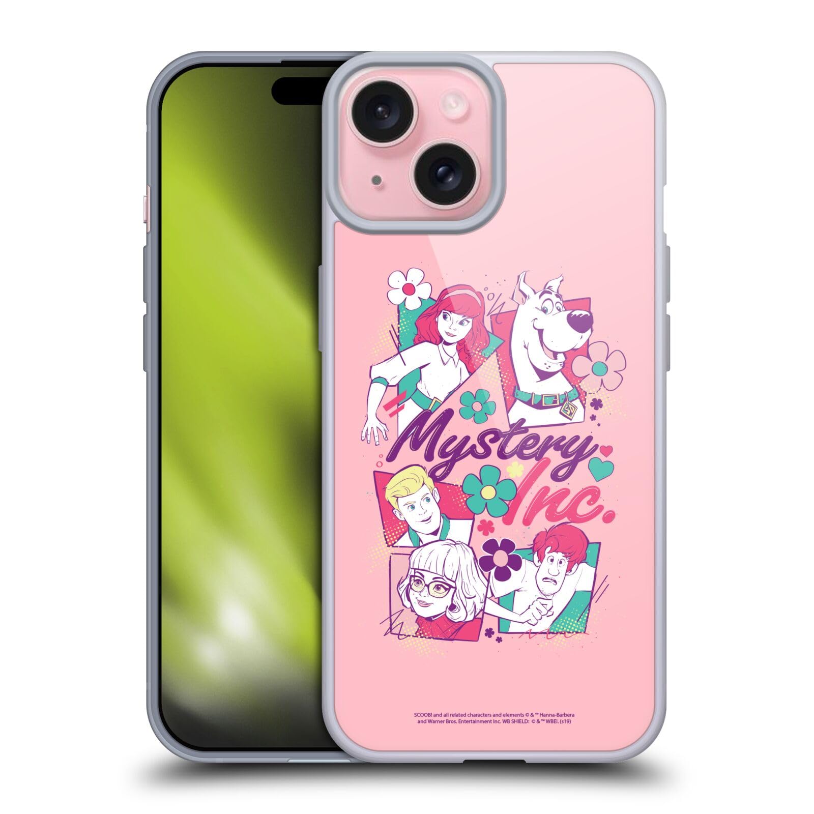 Funda de gel Scooby-Doo para iPhone 15 carcasa TPU suave 7