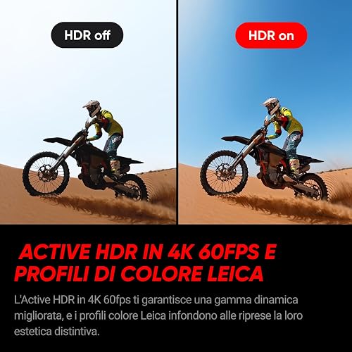Insta360 Ace Pro 2 Pack Vlog - Action Cam Impermeabile in 8K co-ingegnerizzata con Leica, sensore 1/1.3",doppio chip IA, superba in bassa luce,touchscreen direzionale ed Editing IA per Vlog. - 7
