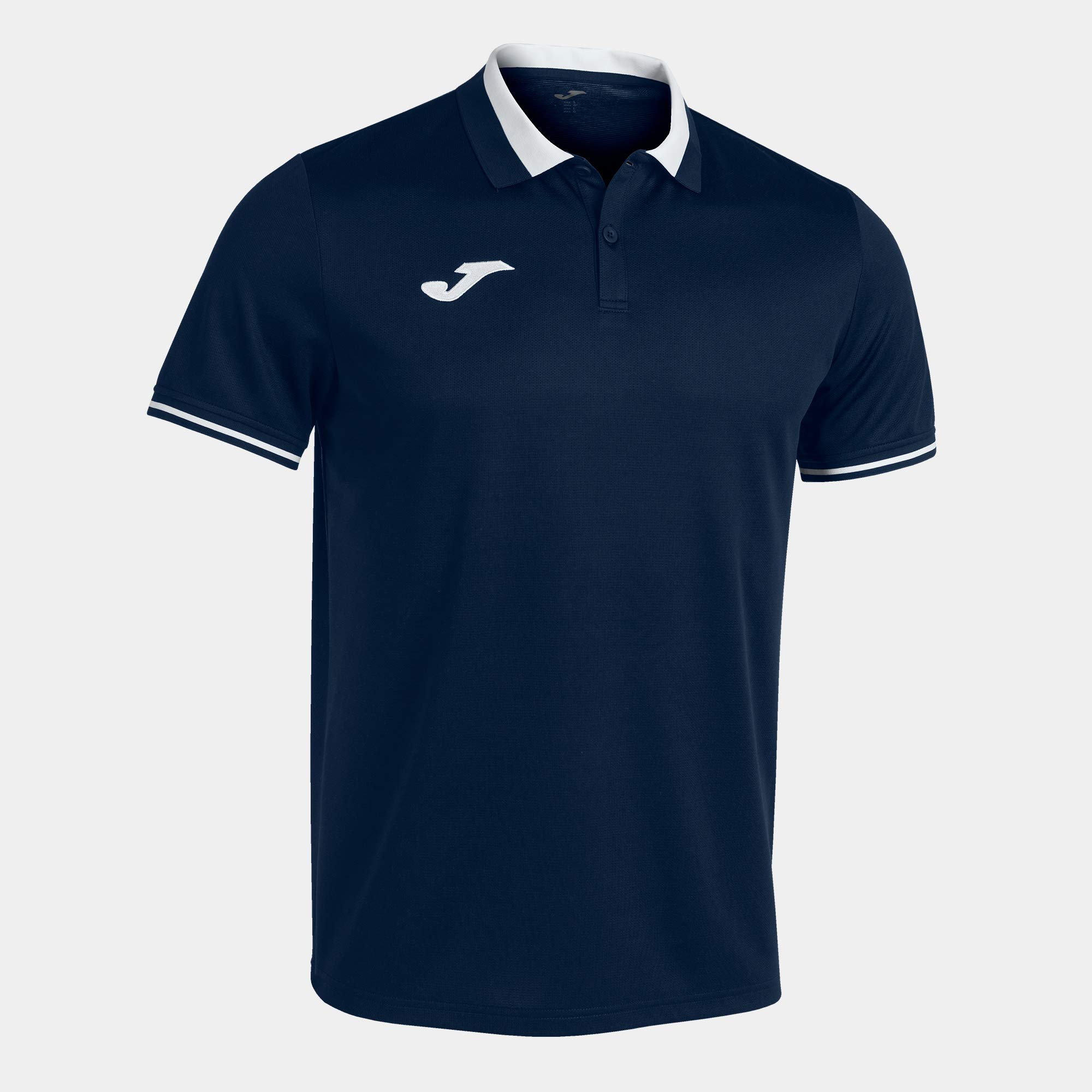 Joma Men's Championship Vi Training Polo Shirt Navy and White