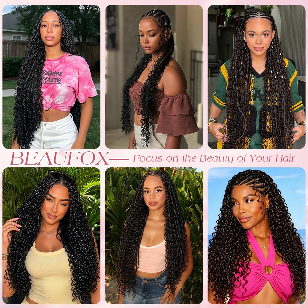 Burmese Curly Human Boho Braiding Hair Raw Curly Bulk Human Hair for Braiding 20 Inch 180g/pack 16A Virgin Human Braiding Hair for Boho Braids with Spiral Curl Ends Knotless Wet and Wavy Boho Hair