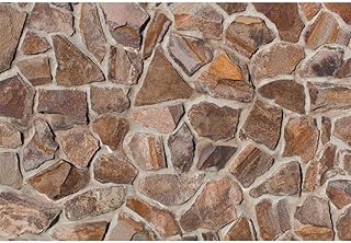 Xiaoterna 10x6.5ft Retro Rustic Stone Wall Backdrop Vintage Brick Stone Wall Farmhouse Photography Background Vintage Irregular Rock Texture Backdrop for Room Birthday Party Decorations Suppliers