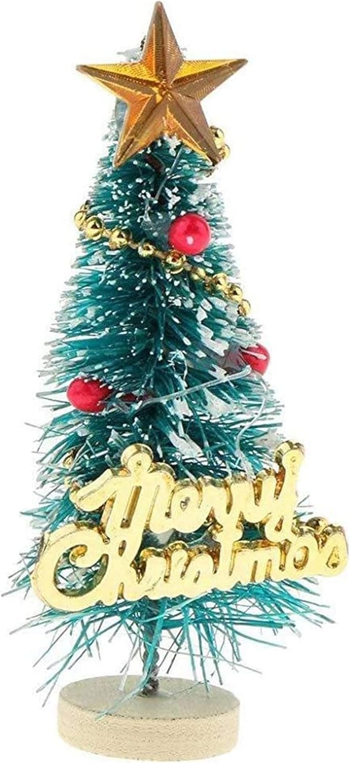 Mini Christmas Tree 1:12 Dollhouse Miniature Small Christmas Tree Artificial Green Spruce Tree Miniature Scene Model for Christmas Party and Dollhouse Decoration 2.6Inch Mini Christmas Tree 1:12 Dollhouse Miniature Small Christmas Tree Artificial Green Spruce Tree Miniature Scene Model for Christmas Party and Dollhouse Decoration 2.6Inch