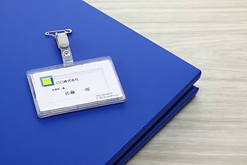 Amazon | ライオン事務器 名札 ツインIDカード用 ハード N-216 | 名札