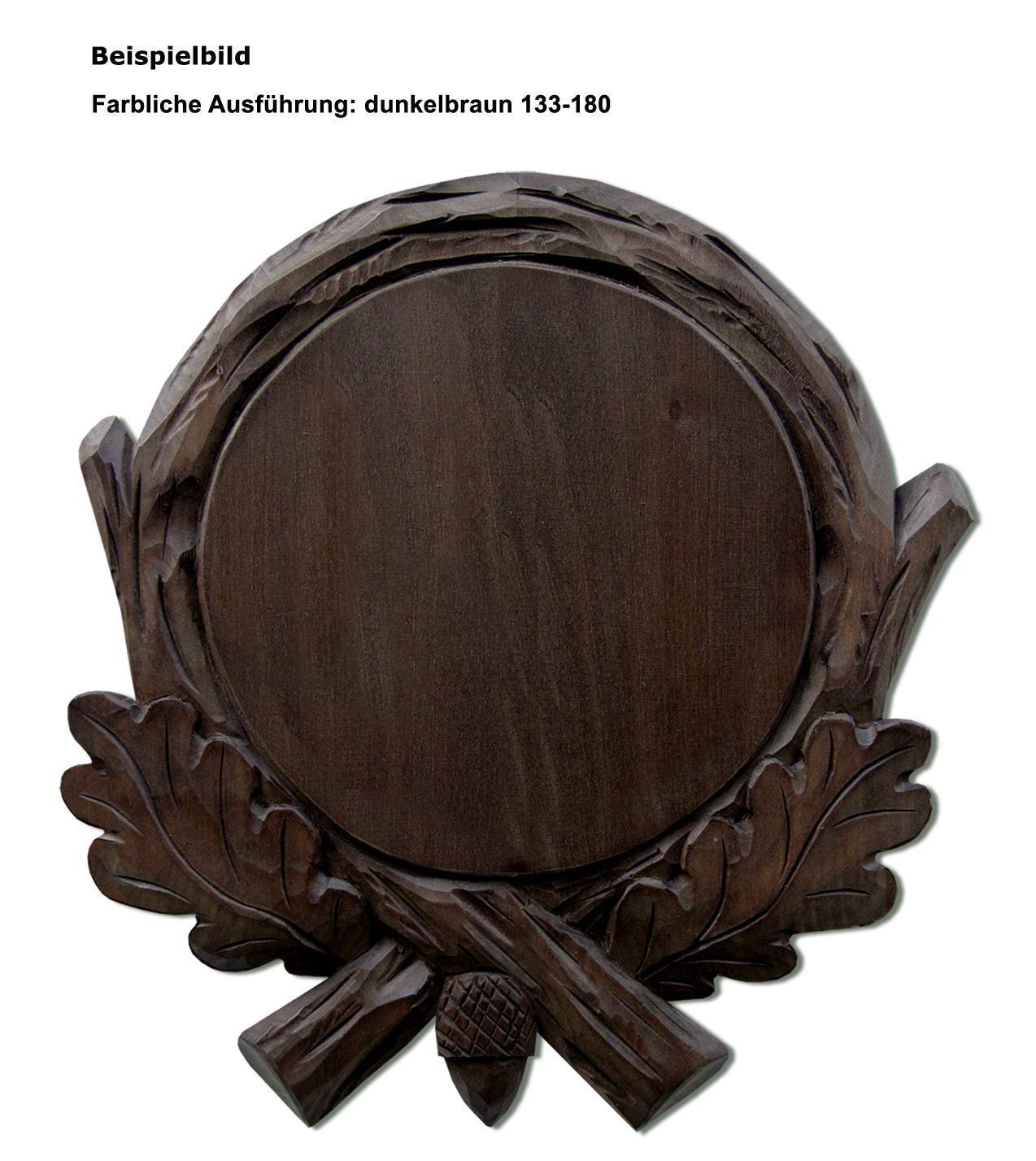 Jagd-Schnitzerei Peter Keilerbrett handgeschnitzt inkl. Abdeckung Keilerbrett 15 cm