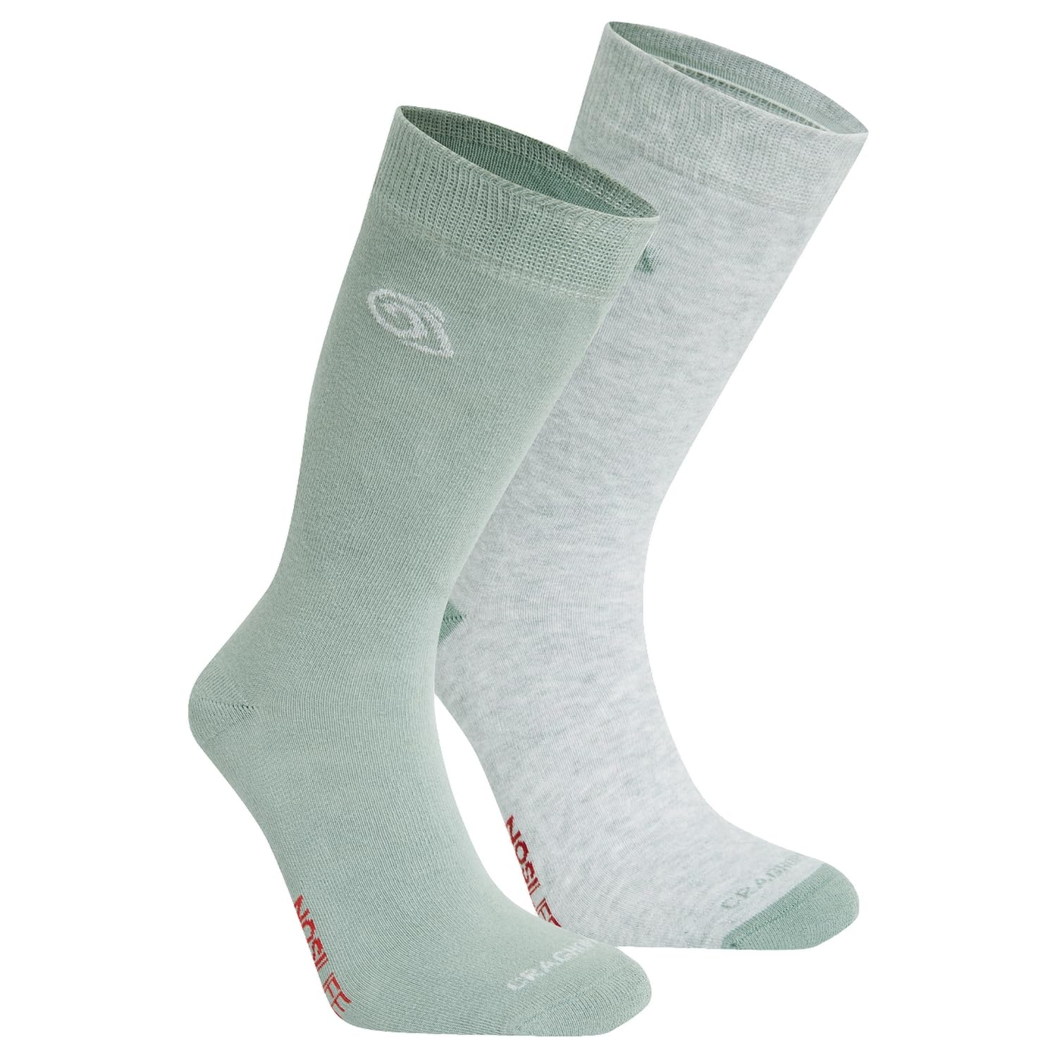Craghoppers Travel Socks - Green - Size 3-5
