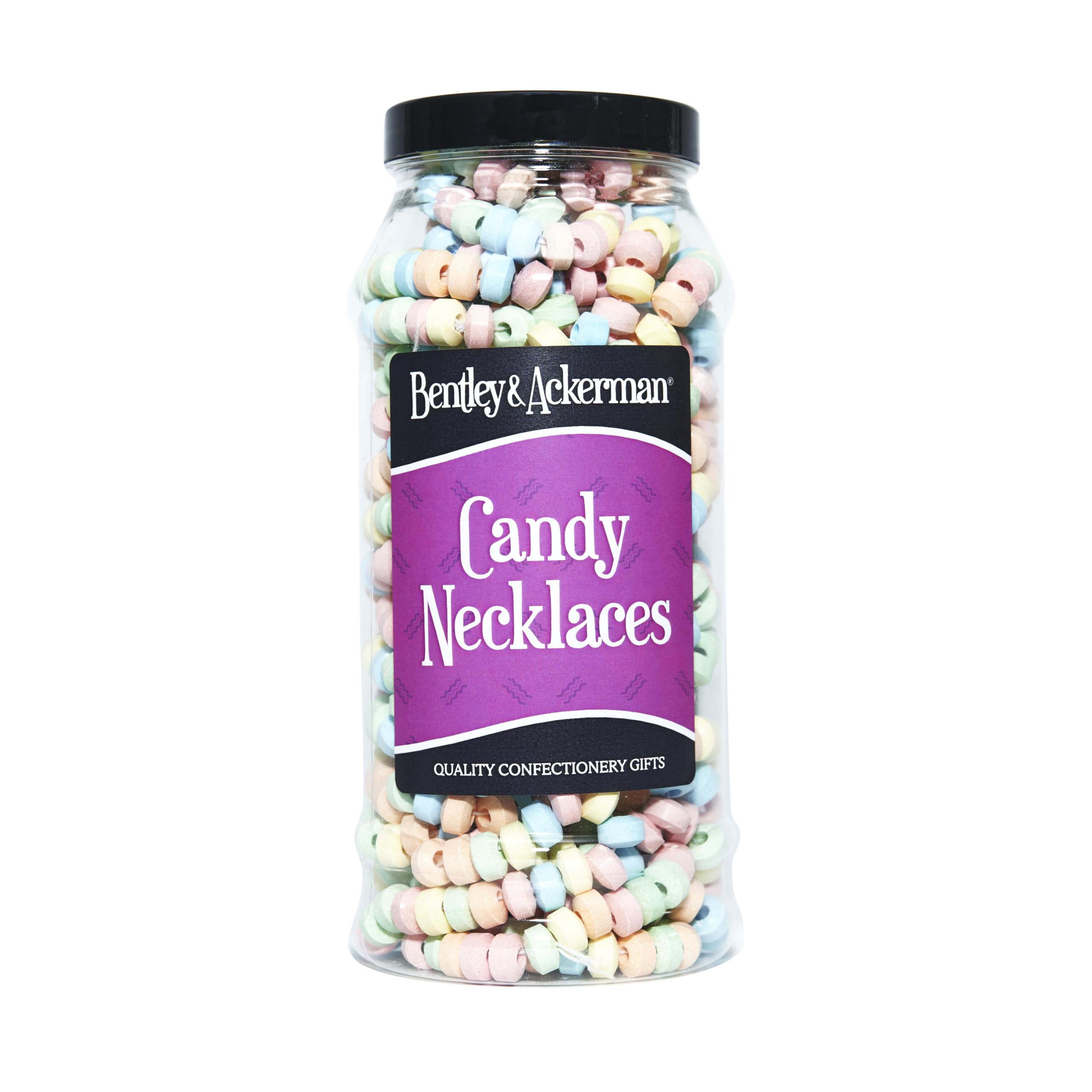 Candy Necklace Sweet Necklace Original Retro Sweets in a Gift Jar By Bentley & Ackerman's Sweet Shop.