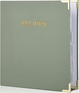 10 Bar Organization Ideas for Home Entertaining 30 Aesthetic Recipe Binder with Polyester Waterproof cloth Cover - The Perf...