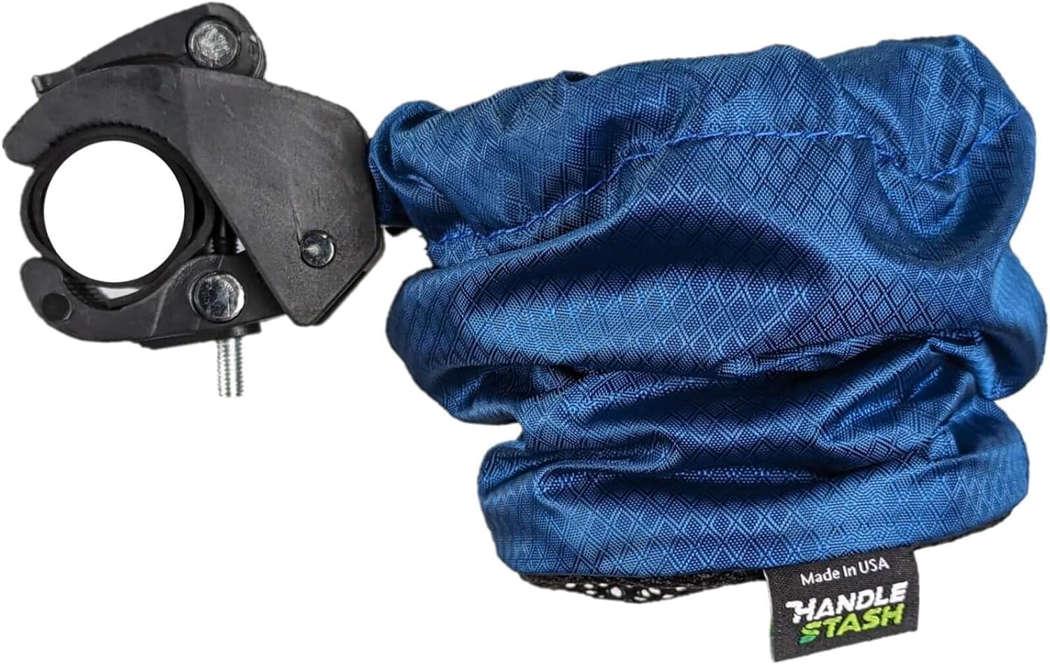 Shock-Absorbing Bike Cup Holder (Blucifer Blue Diamond) | Fits All Handlebars | Adjustable to Any Size Drink | Made for Bicycles, Boats, Wheelchairs |