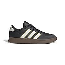 adidas Uomo Breaknet 2.0 Shoes, Core Black, Ftwr White, Yellow, 38 2, 3 EU