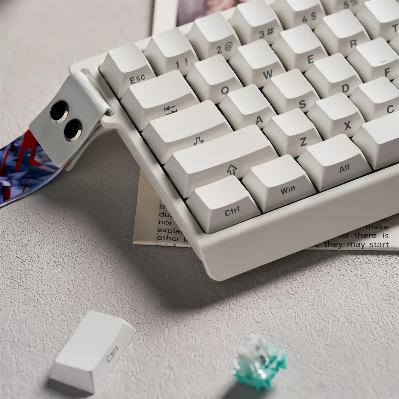 Amazon.com: ZMX MADLIONS MAD 68 R Magnetic Switch Keyboard,Hall