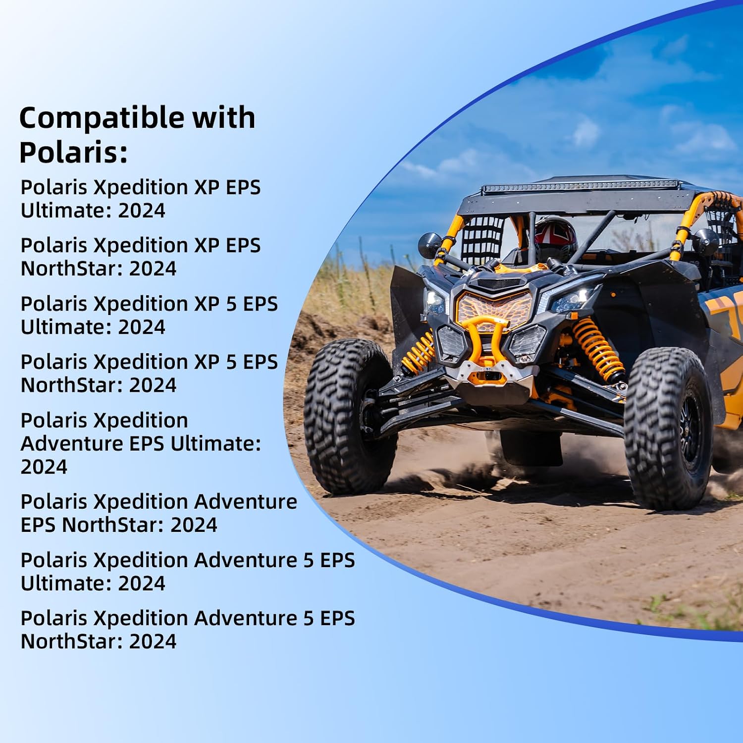7083080 Air Filter Compatible with Xpedition XP ADV XP 5 Ultimate NorthStar 2024 (2 PCS)