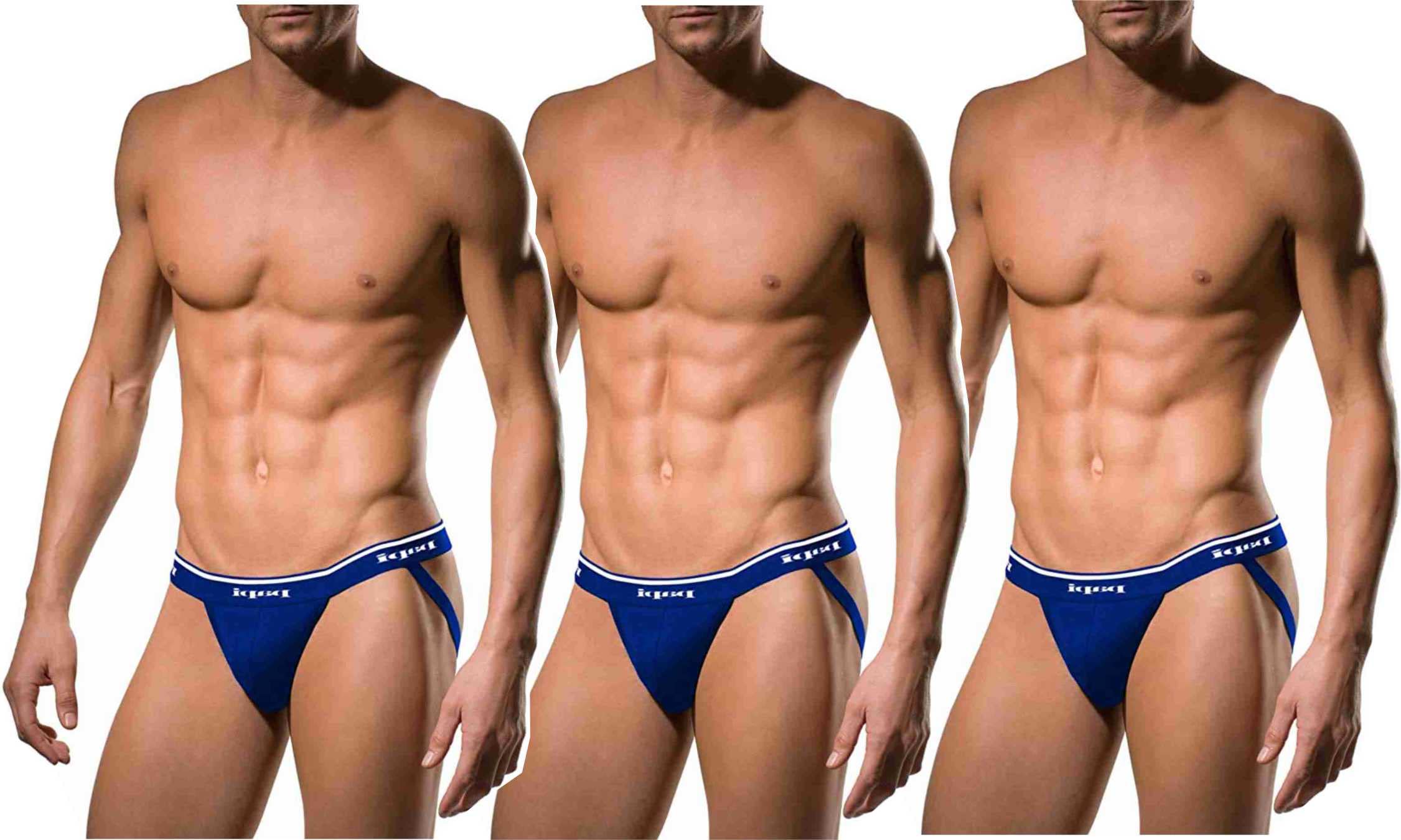 SG2 Mens Cotton Thongs/Jockstrap (Pack of 3)-image-22