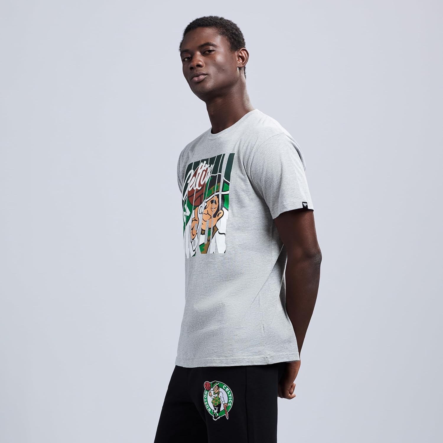 Game 7 NBA Mens Game 7 X NBA Officially Licensed Men's Graphic Short Sleeve Lightweight Crew Neck Cotton Team T-Shirt - Image 2