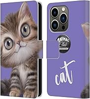 Vista 210 de Head Case Designs Funda de piel con licencia oficial de Animal Club International Bat Faces compatible con Apple iPhone 7 Plus/iPhone 8 Plus