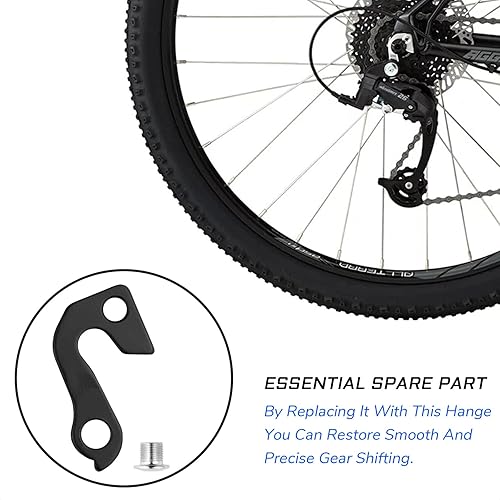 Miniatura 3 de Percha de desviador para GT Marathon, Avalanche, Nomad, Sensor, Timberline, Zum, KHS y más  Pieza de suspensión de repuesto para desviador trasero