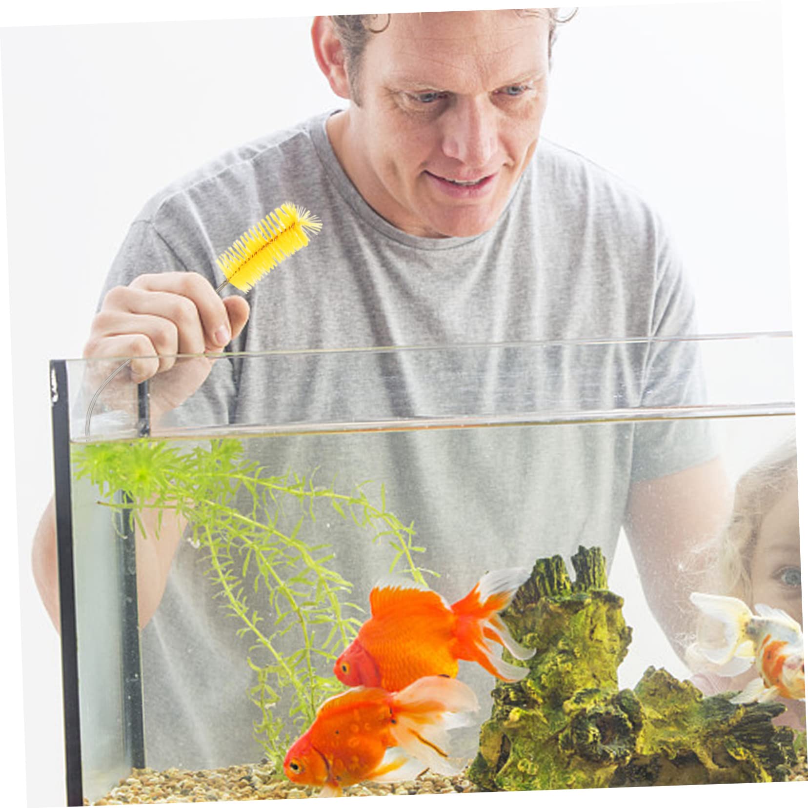 HANABASS Double-Ended Hose Cleaning Brush Pipe Cleaners for Dryer Vent Drain Cleaning Brush