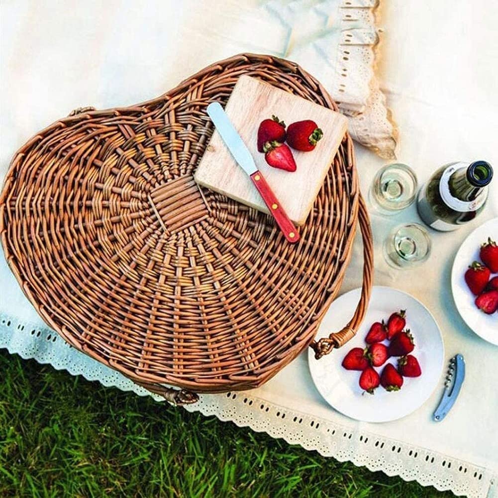 Kosz Piknikowy Kosz Piknikowy Na Świeżym Powietrzu Piknikowy Kosz Piknikowy Zestaw Serwisowy Sztućców Piknikowy Kosz Upominkowy Kosze Piknikowe Klasyczny Kosz Piknikowy