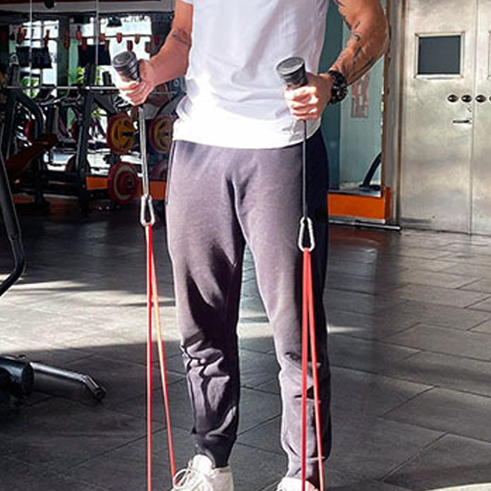 Supporto per tricipiti per allenamento della , a puleggia
